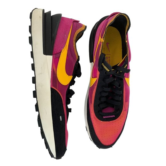 Nike Size 10 Active Fuchia Waffle One DA7995-600 Mens Sneakers EUC 7991 - Picture 2 of 11